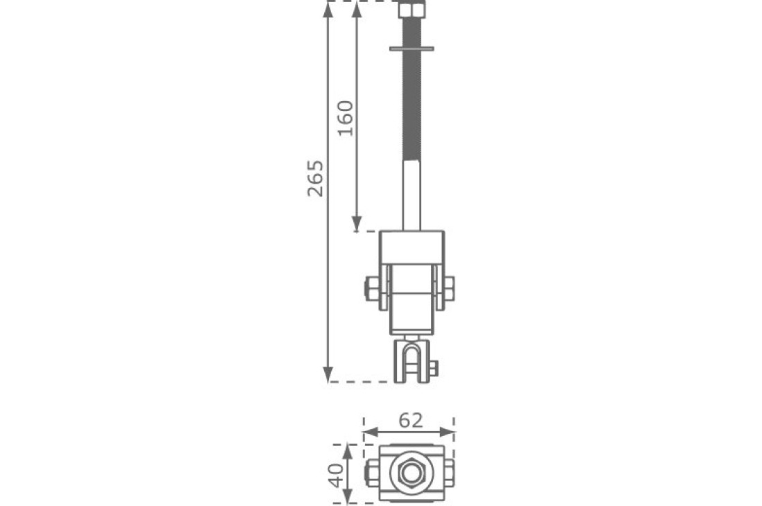 Premium’ Swing Hook Heavy duty swing hook stainless KBT